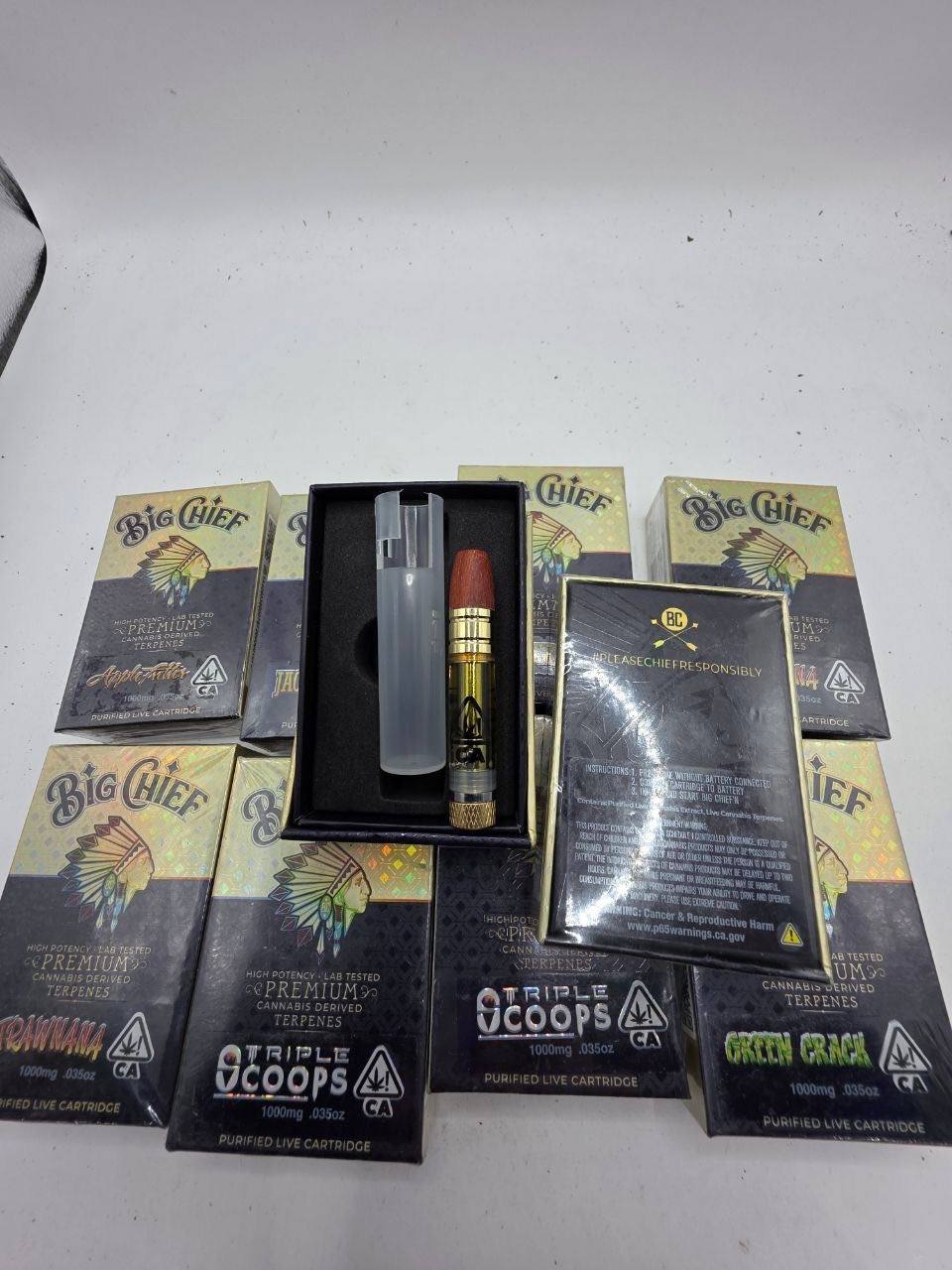 Big cheif screw on carts