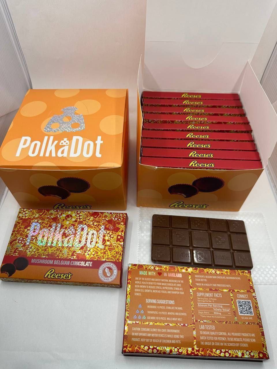 POLK A DOT MUSHROOM BARS